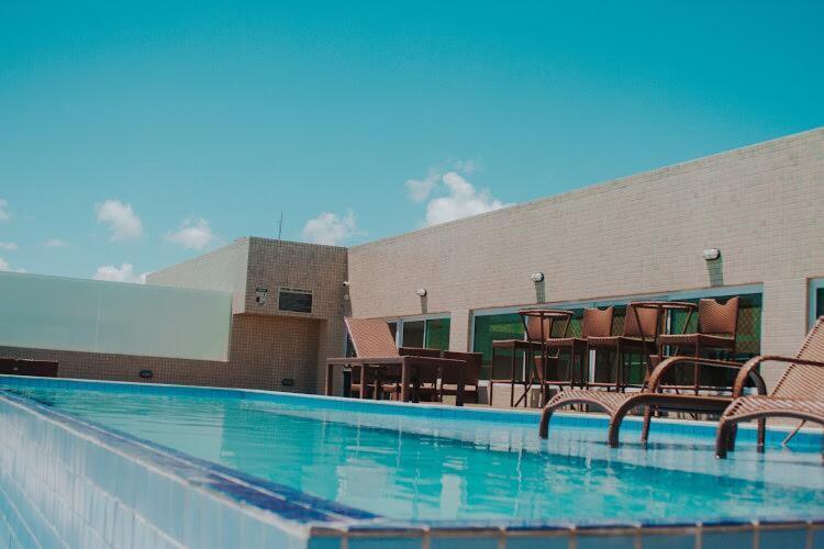 Flat 202 Com Vista Parcial Do Mar De Intermares Appartement Cabedelo Buitenkant foto